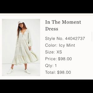 Free People in the Moment Midi Dress